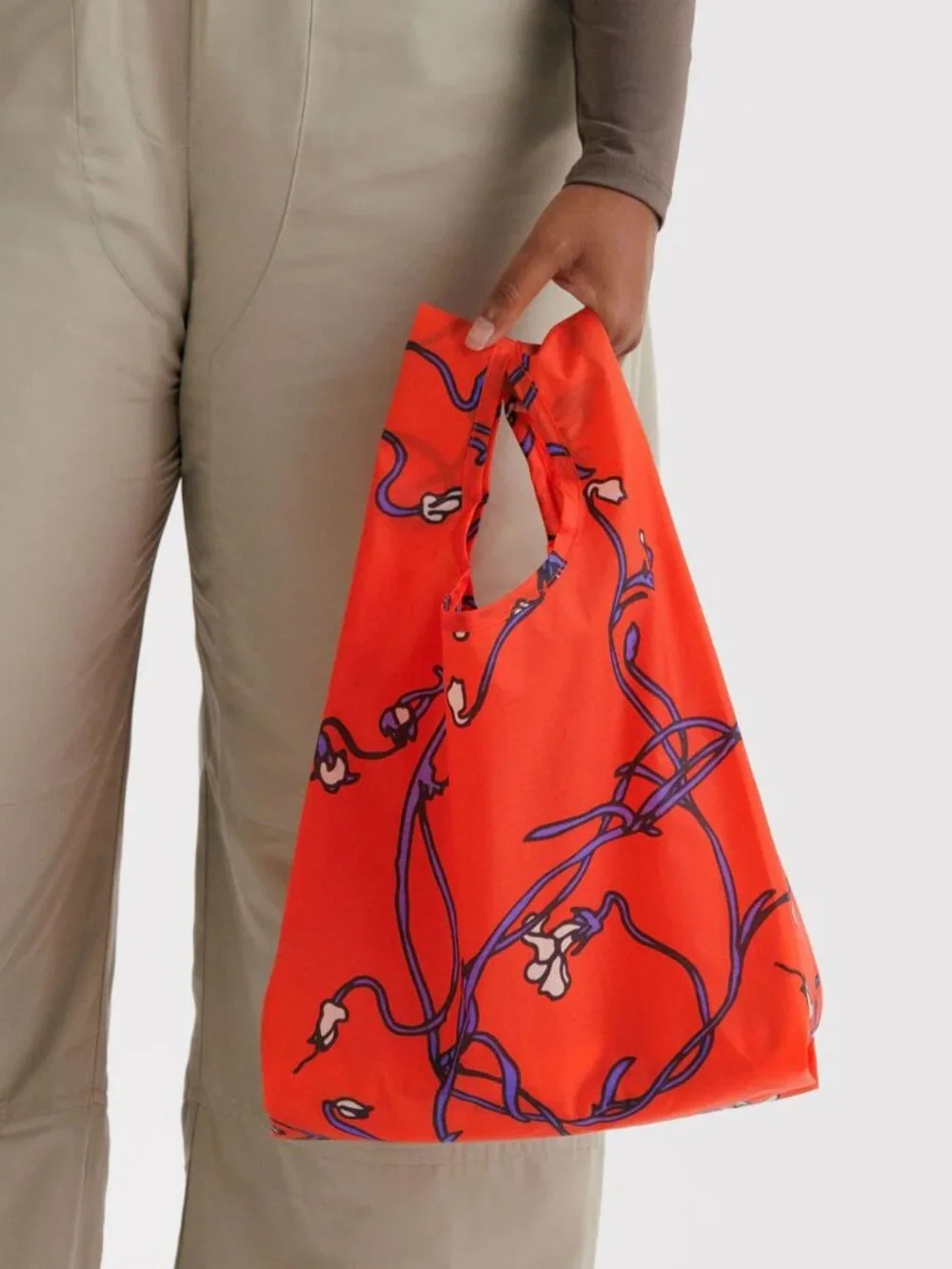 NWT Baby Baggu - Red Snapdragon